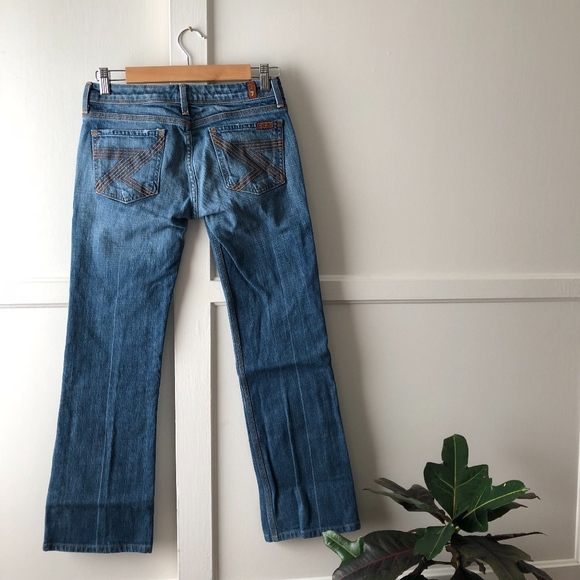 BOGO50% 7FAM "Flynt"Jeans in EUC - Picture 7 of 8